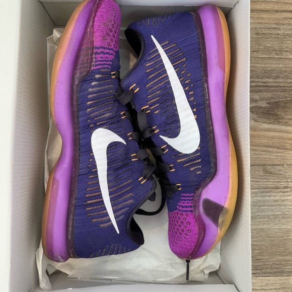 Nike Purple Kobe X Elite Athletic Shoes
